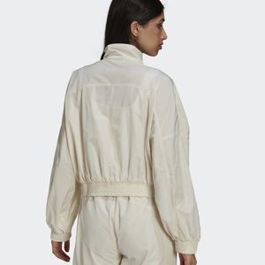 Adidas Originals Cropped Beige Track Jacket